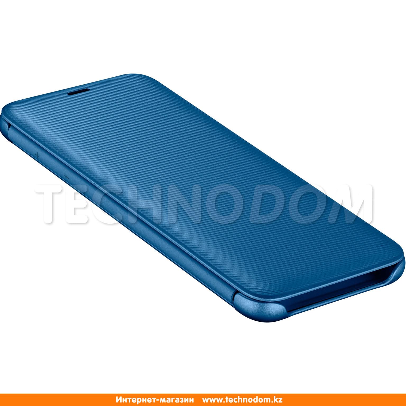 Чехол для Samsung Galaxy A6/A600 (2018), Wallet Cover, Blue  (EF-WA600CLEGRU) - купить по лучшей цене в Алматы | интернет-магазин  Технодом