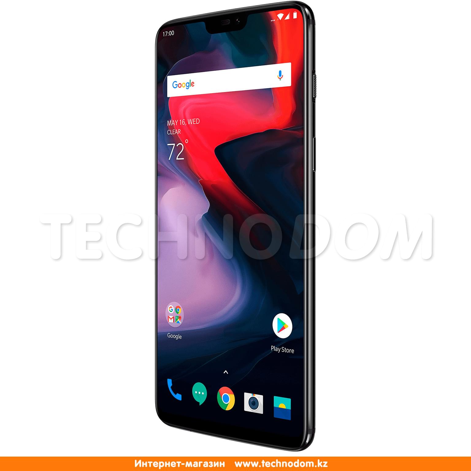 Смартфон OnePlus 6 128GB Midnight Black - купить по лучшей цене в Алматы |  интернет-магазин Технодом