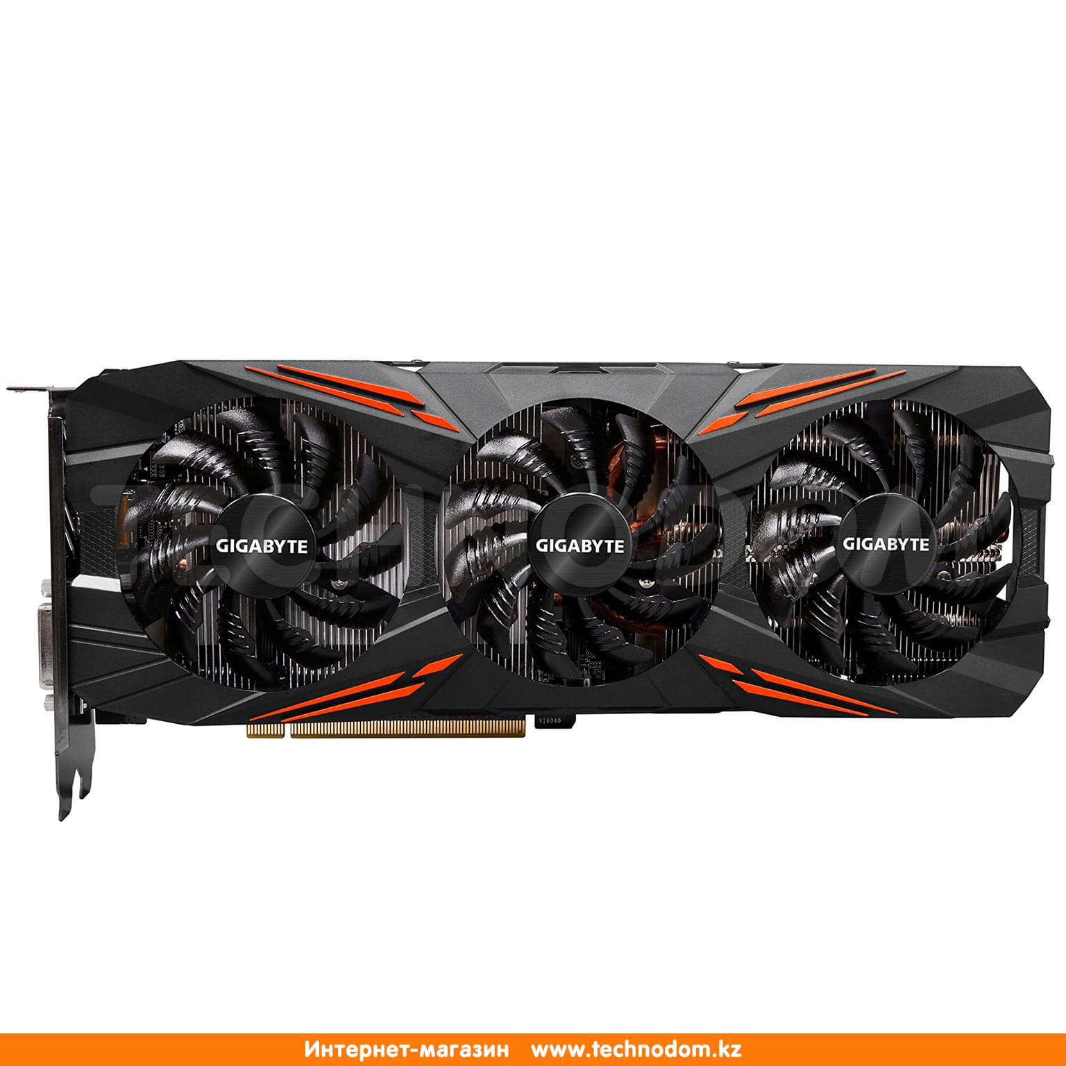 Видеокарта Gigabyte Nvidia GeForce GTX 1070 Ti GAMING 8G 256bt/G5  (HDMI+3*DP+DVI) - купить по лучшей цене в Алматы | интернет-магазин Технодом