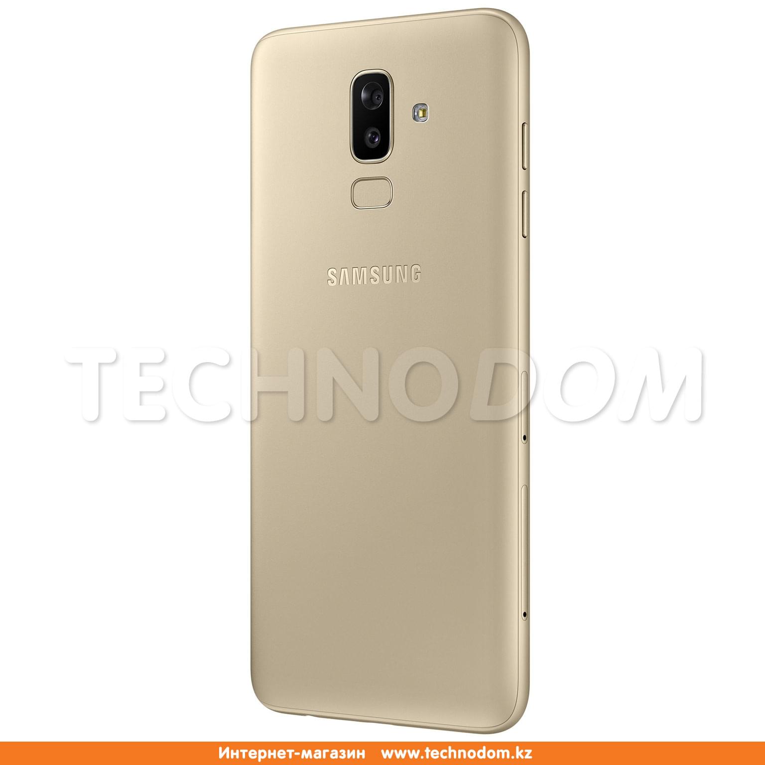 Смартфон Samsung Galaxy J8 2018 32GB Gold - купить по лучшей цене в Алматы  | интернет-магазин Технодом