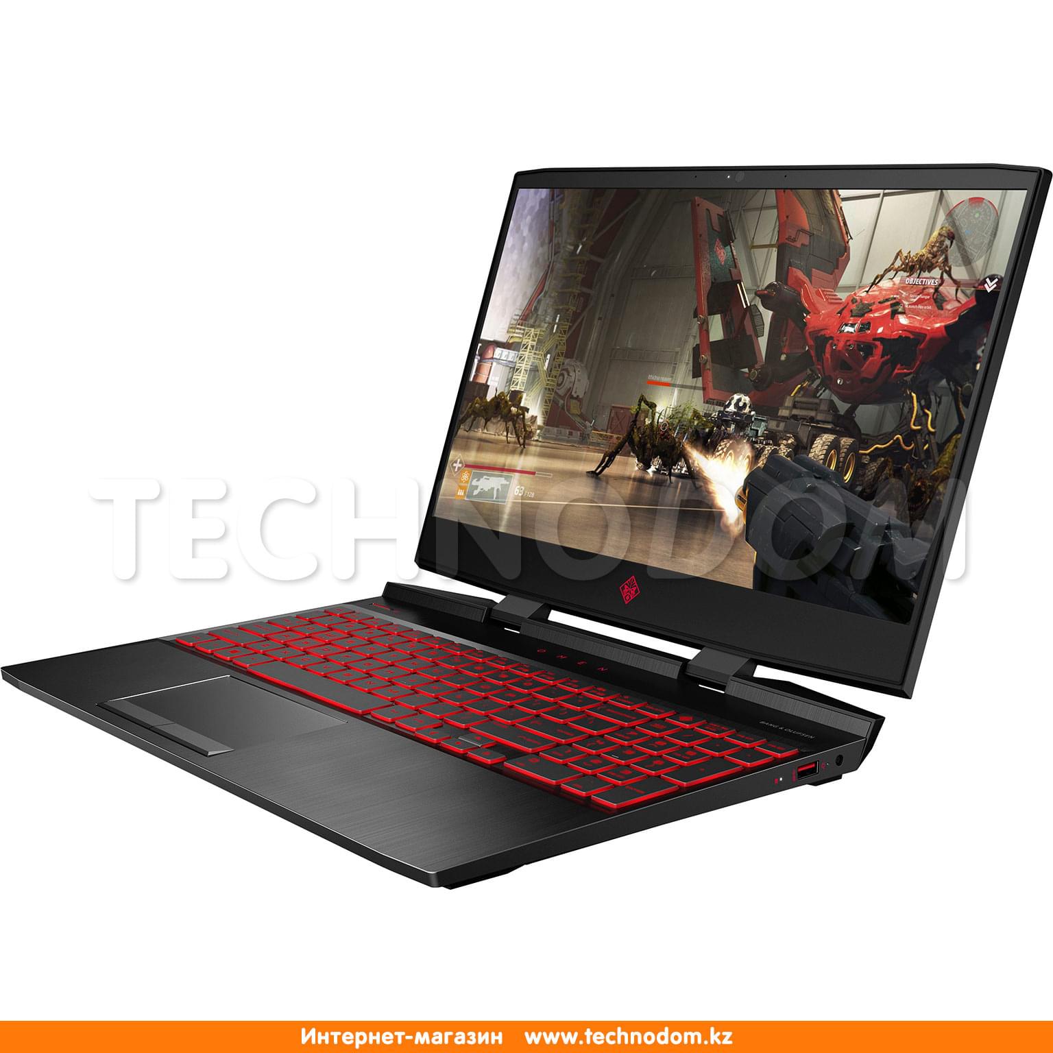 Игровой ноутбук HP Omen i7 8750H / 8ГБ / 1000HDD / GTX1070 8ГБ / 15.6 / DOS  / (4RM61EA) - купить по лучшей цене в Алматы | интернет-магазин Технодом