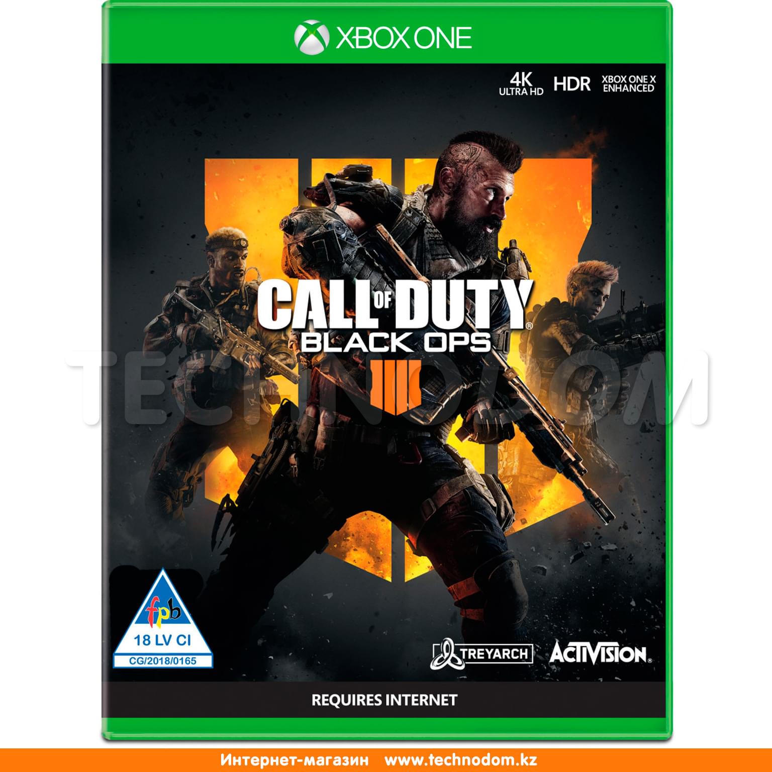 Игра для XBOX One Call Of Duty: Black OPS 4 - купить по лучшей цене в  Алматы | интернет-магазин Технодом