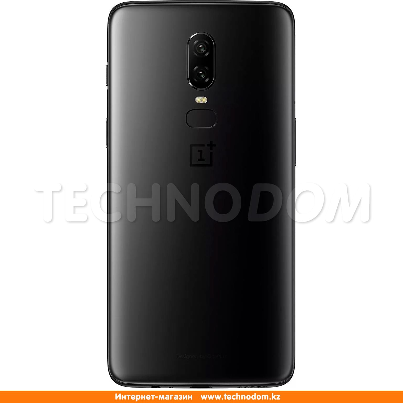 Смартфон OnePlus 6 128GB Midnight Black - купить по лучшей цене в Алматы |  интернет-магазин Технодом