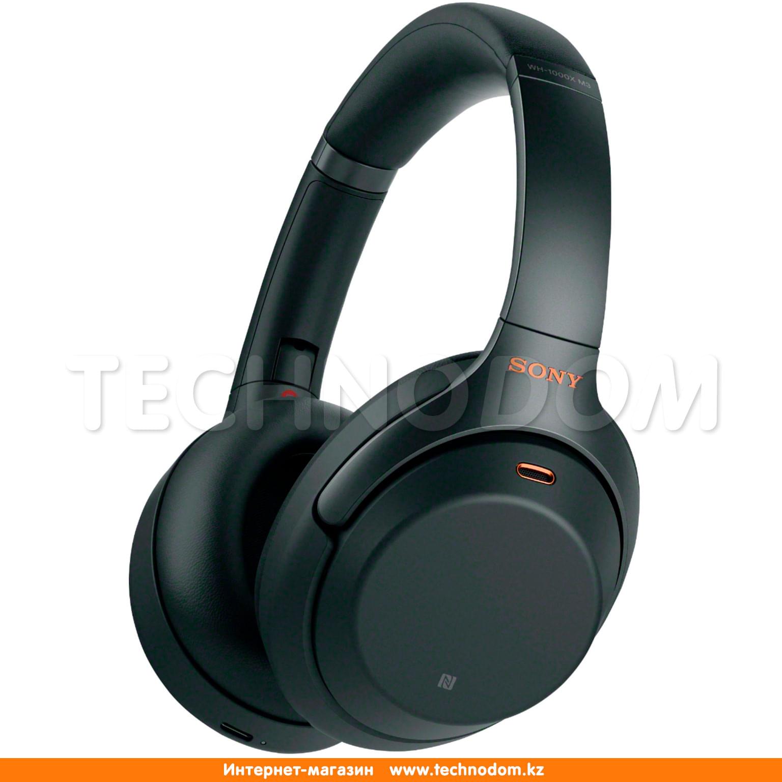 Наушники Накладные Sony Bluetooth WH-1000XM3 Black - купить по