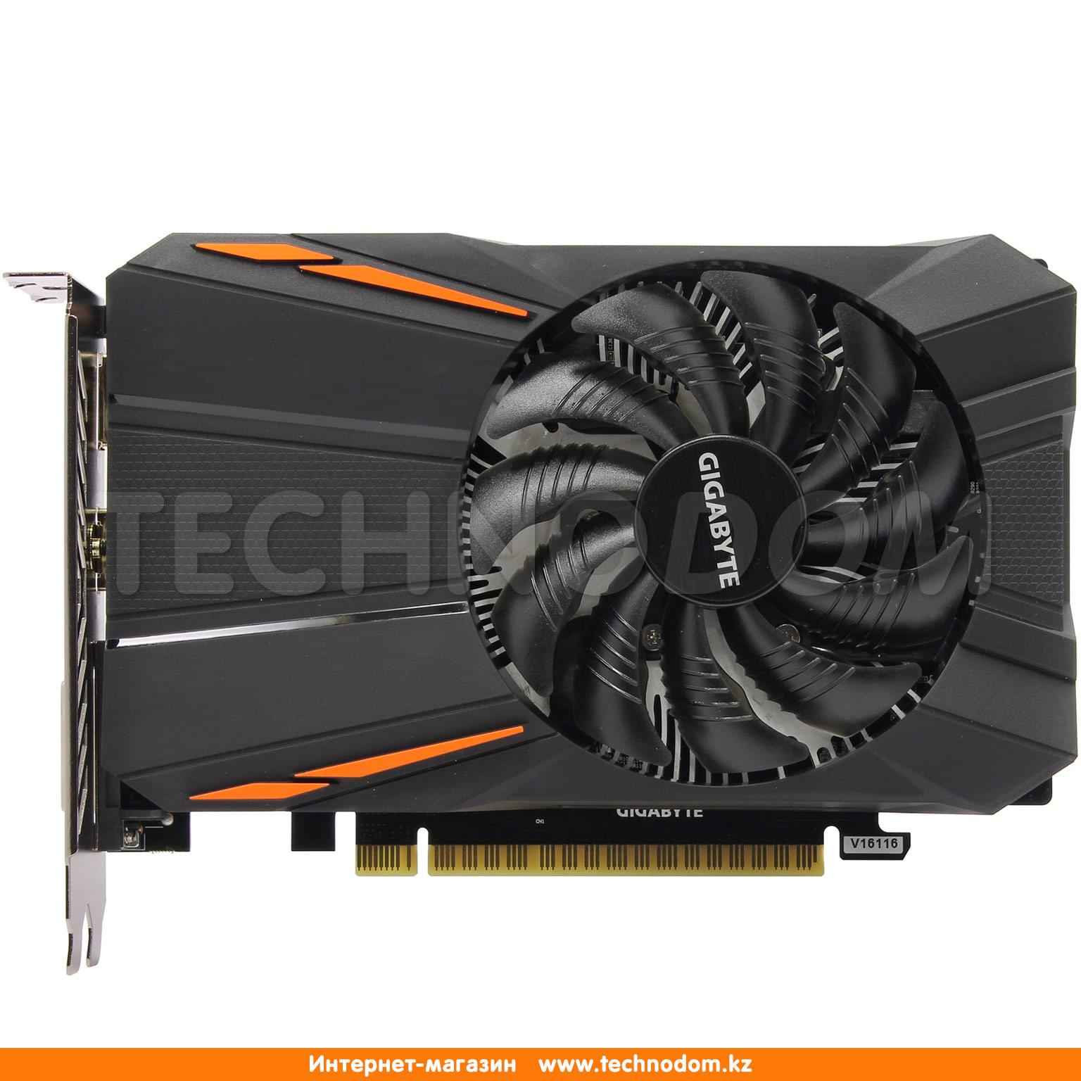 Видеокарта Gigabyte Nvidia GeForce GTX 1050 2Gb  (DVI+HDMI+DP)(GV-N1050D5-2GD) - купить по лучшей цене в Алматы |  интернет-магазин Технодом