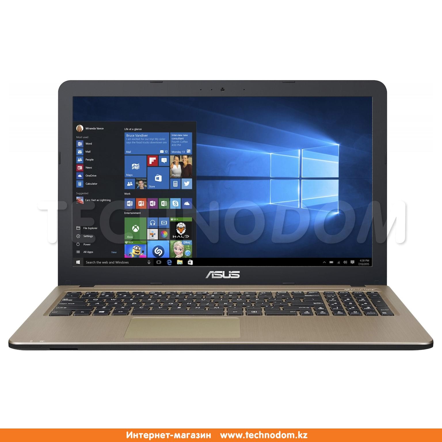 Ноутбук Asus X540NA Pentium N4200 / 4ГБ / 500HDD / 15.6 / Win10 /  (X540NA-GQ002T) - купить по лучшей цене в Алматы | интернет-магазин Технодом