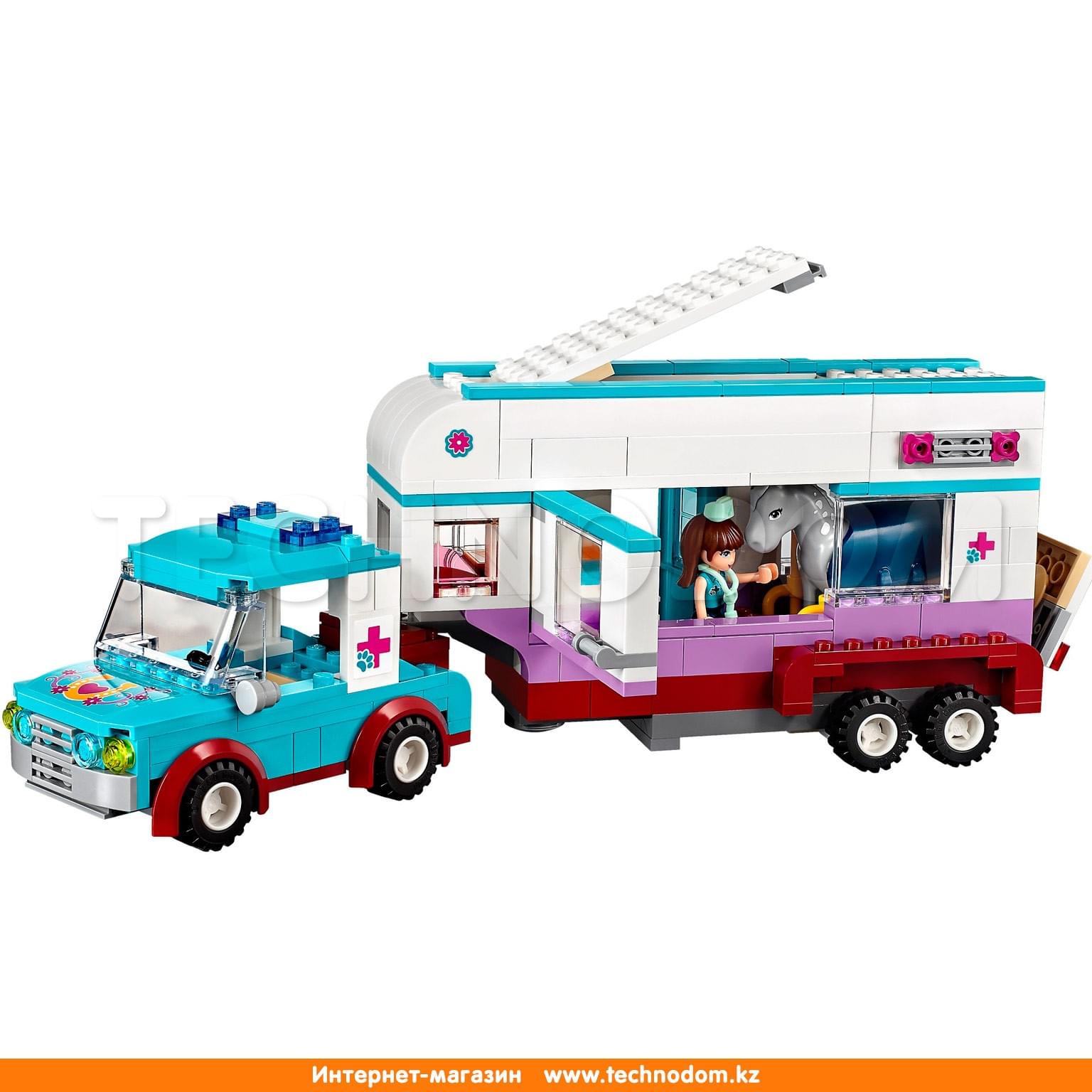 Дет. Конструктор Lego Friends, Ветеринарная машина для лошадок (41125) -  купить по лучшей цене в Алматы | интернет-магазин Технодом