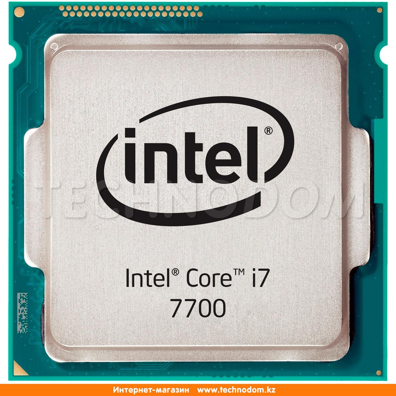 Процессор Intel Core i7-7700 (C4/T8, 8M Cache, 3.6 up to 4.2GHz) LGA1151  OEM - купить по лучшей цене в Алматы | интернет-магазин Технодом