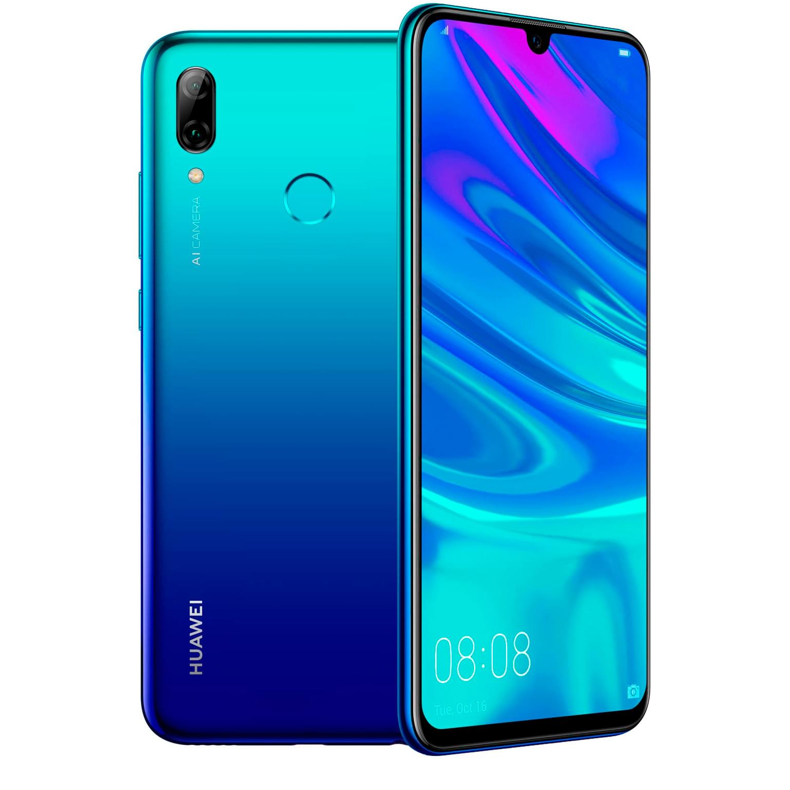 Смартфон Huawei P Smart 2019 32GB Blue купить по лучшей цене в {{city}},  Казахстане | Интернет-магазин {{domain}}