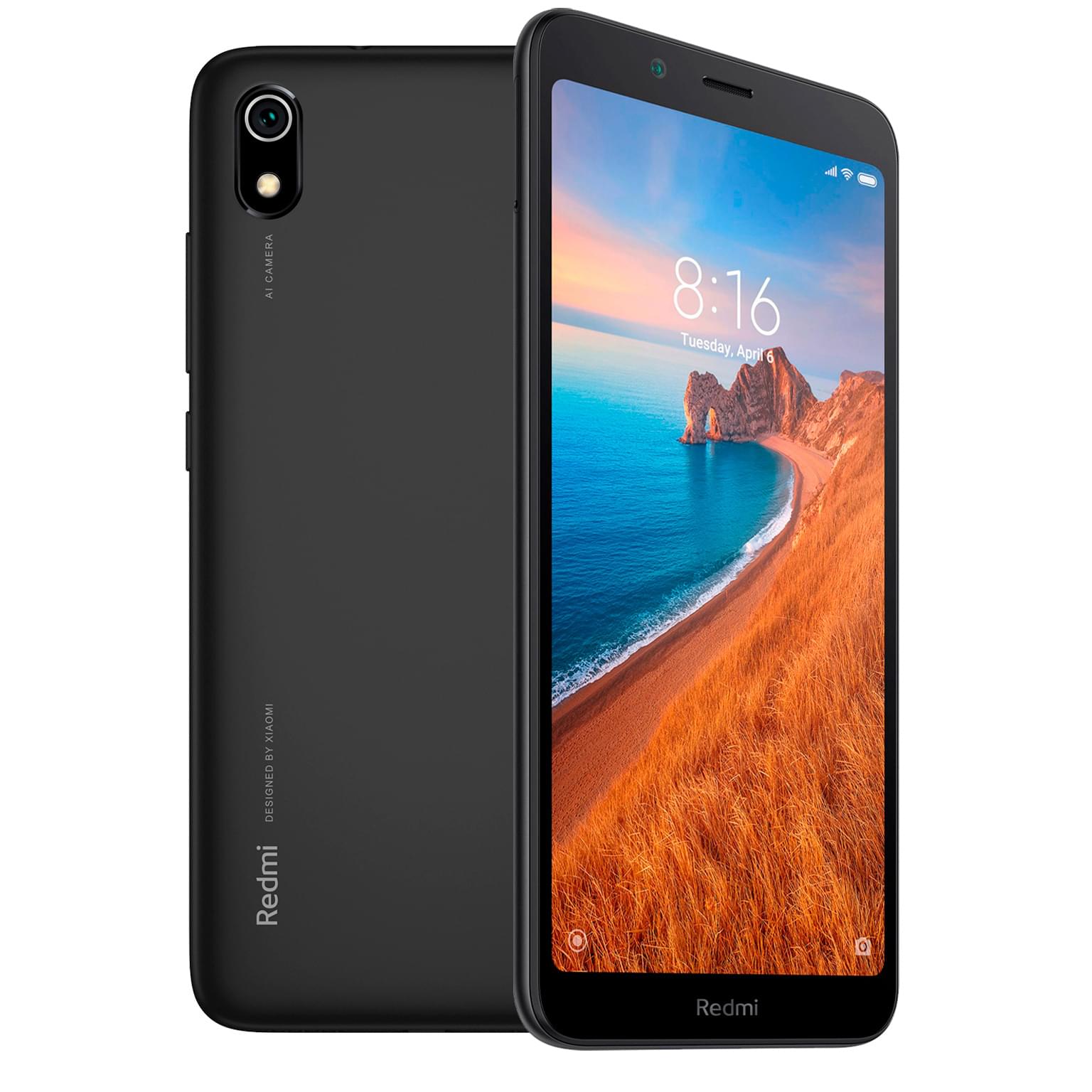 Смартфон Xiaomi Redmi 7A 16GB Black - купить по лучшей цене в Алматы |  интернет-магазин Технодом