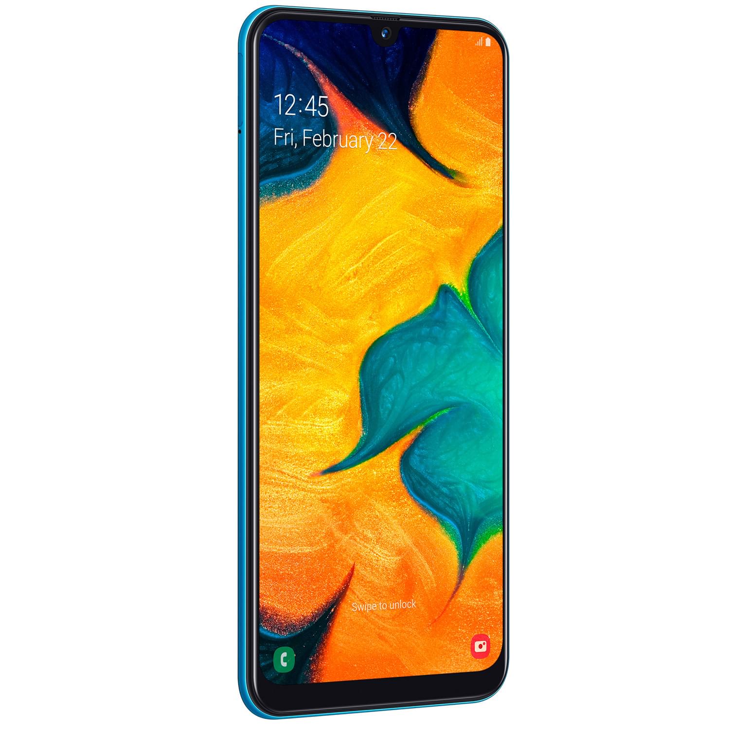 Смартфон Samsung Galaxy A30 32GB Blue - купить по лучшей цене в Алматы |  интернет-магазин Технодом