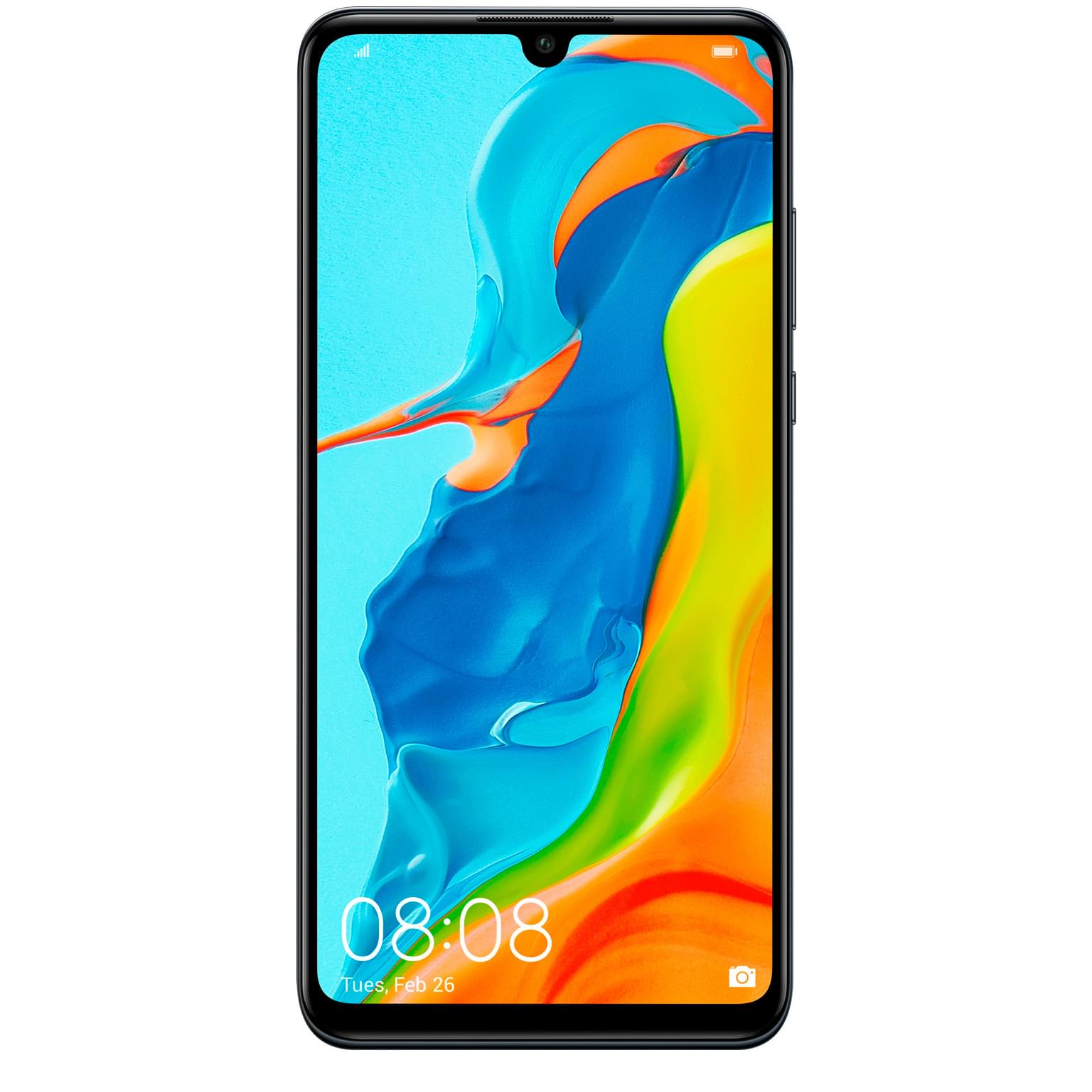 Смартфон HUAWEI P30 Lite 128GB Black - купить по лучшей цене в Алматы |  интернет-магазин Технодом