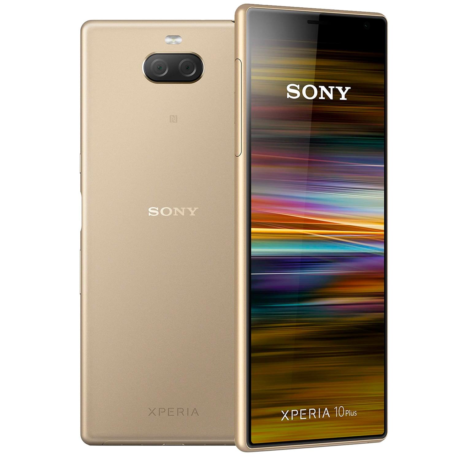 Смартфон Sony Xperia 10 Plus DS 64Gb Gold - купить по лучшей цене в Алматы  | интернет-магазин Технодом