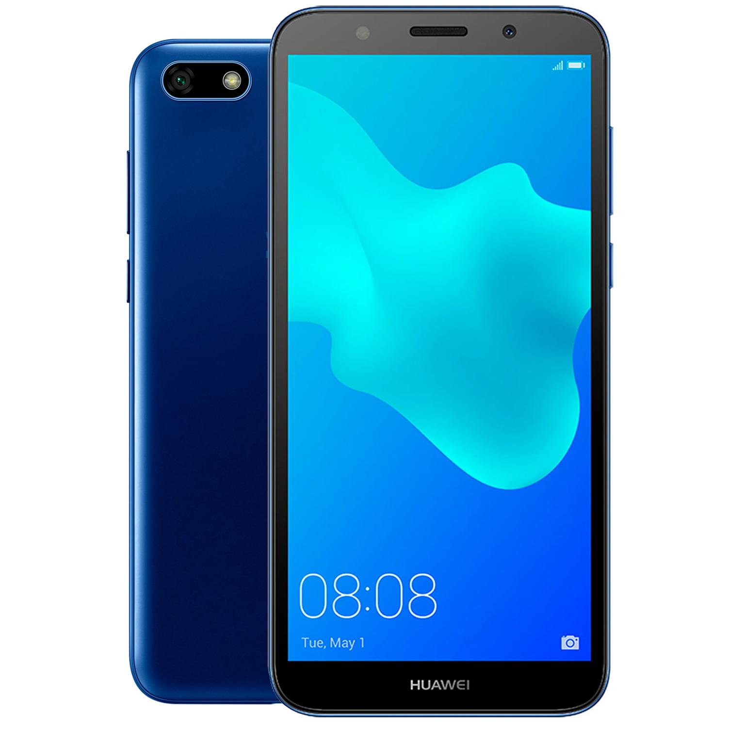 Смартфон HUAWEI Y5 Prime 2018 16GB Blue - купить по лучшей цене в Алматы |  интернет-магазин Технодом