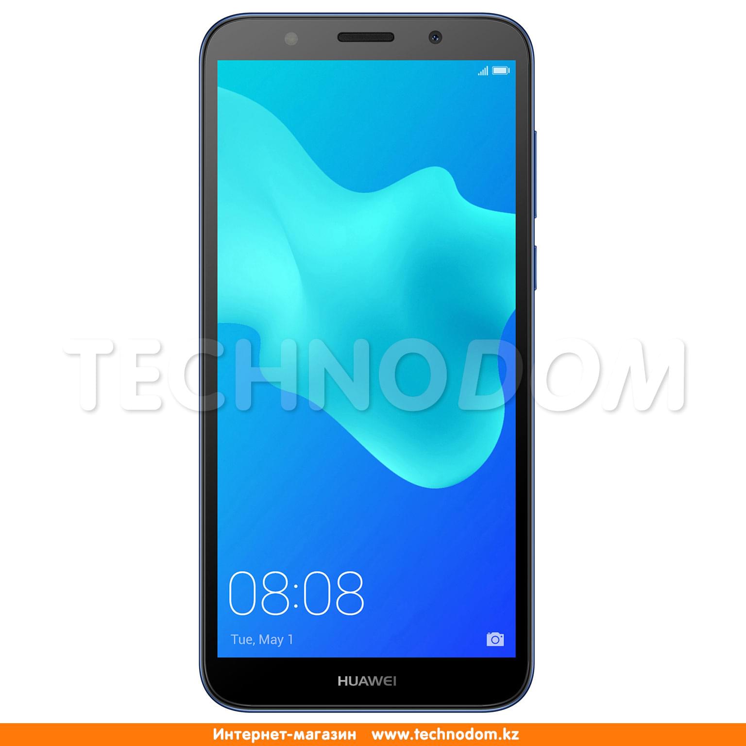 Смартфон HUAWEI Y5 Prime 2018 16GB Blue - купить по лучшей цене в Алматы |  интернет-магазин Технодом