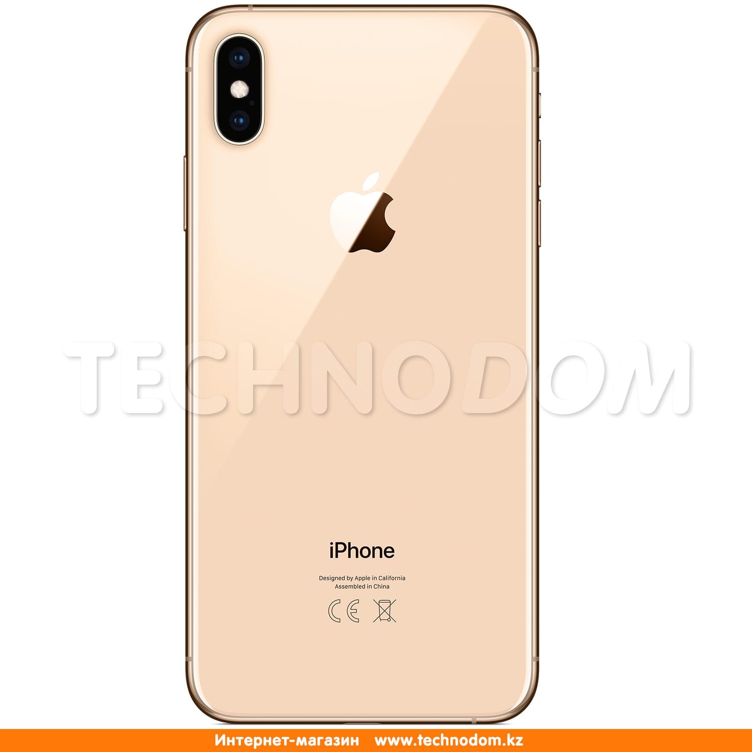 Смартфон Apple iPhone XS Max 64GB Gold - купить по лучшей цене в Алматы |  интернет-магазин Технодом