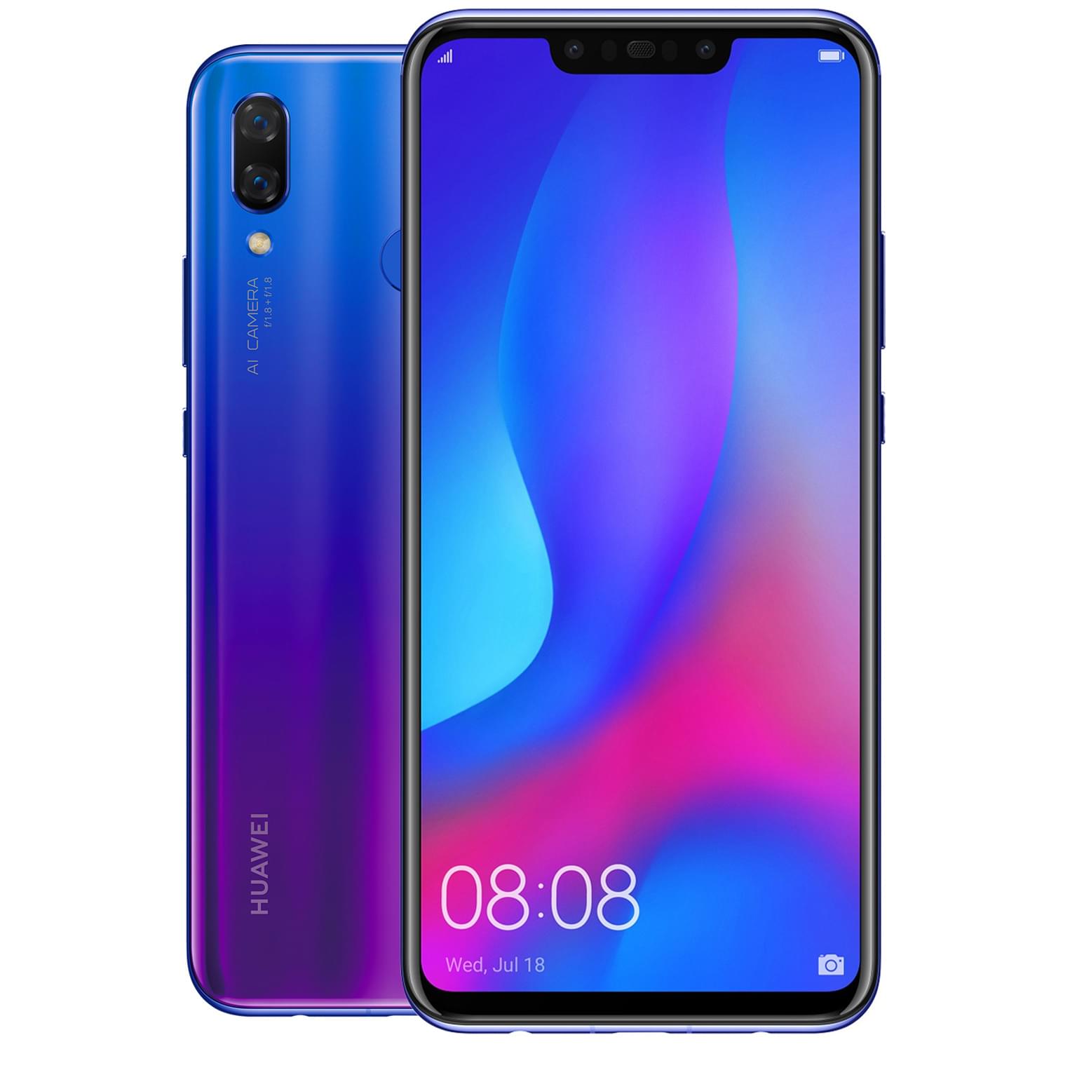 【香港購入】HUAWEI nova 3 アイリスパープル 128GB Смартфон HUAWEI Nova 3 128GB Iris Purple - купить по лучшей цене в