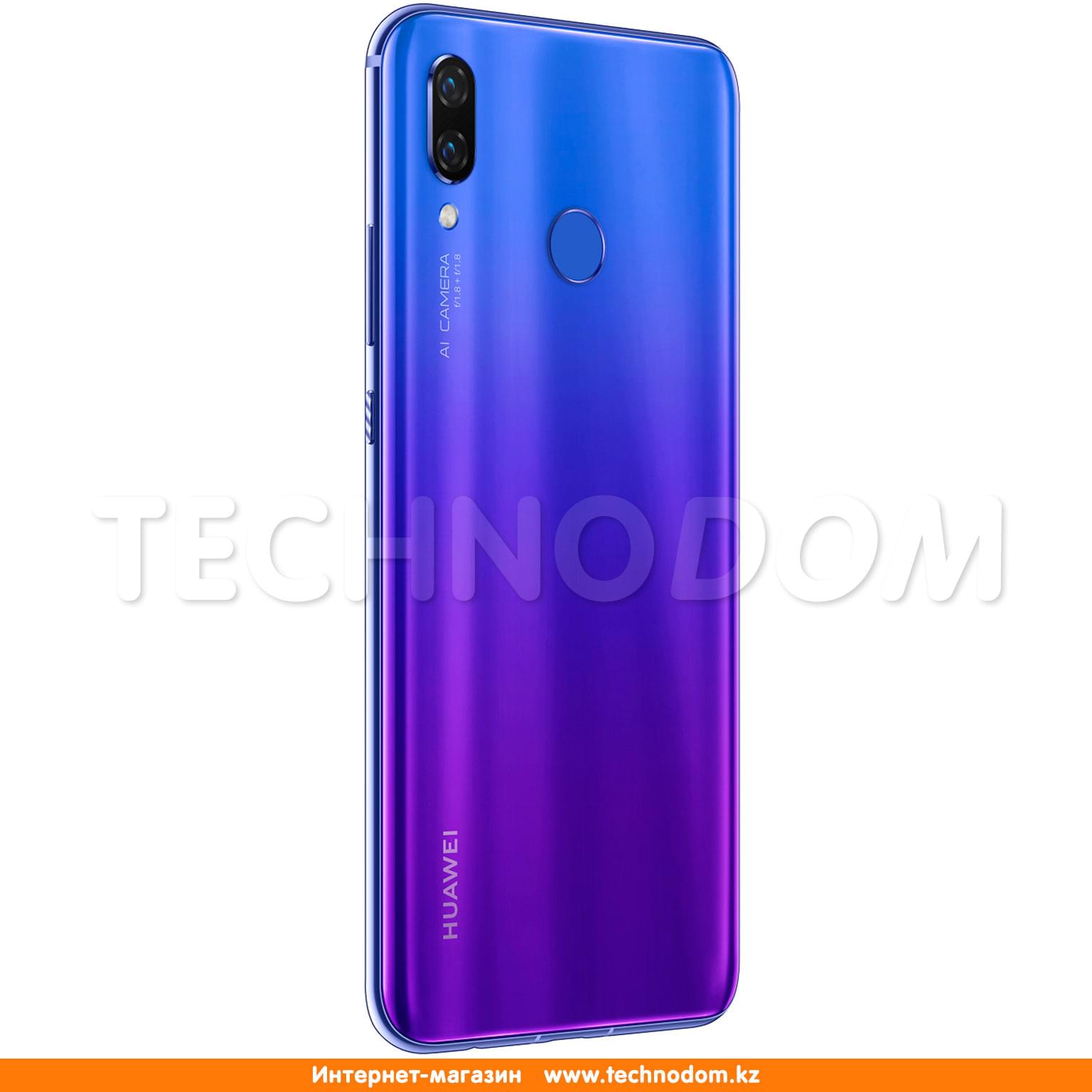 Смартфон HUAWEI Nova 3 128GB Iris Purple - купить по лучшей цене в Алматы |  интернет-магазин Технодом