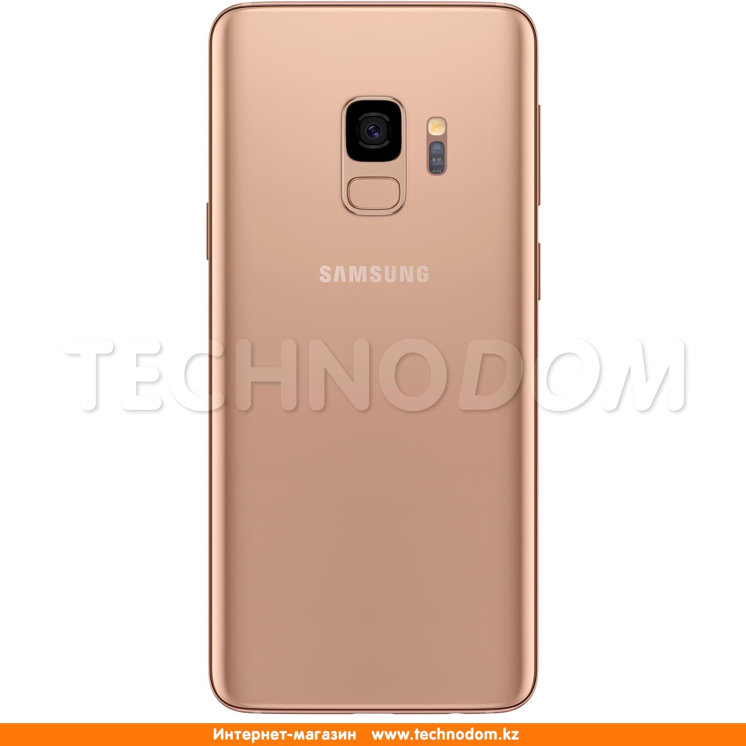 Смартфон Samsung Galaxy S9 64GB Gold - купить по лучшей цене в Алматы |  интернет-магазин Технодом