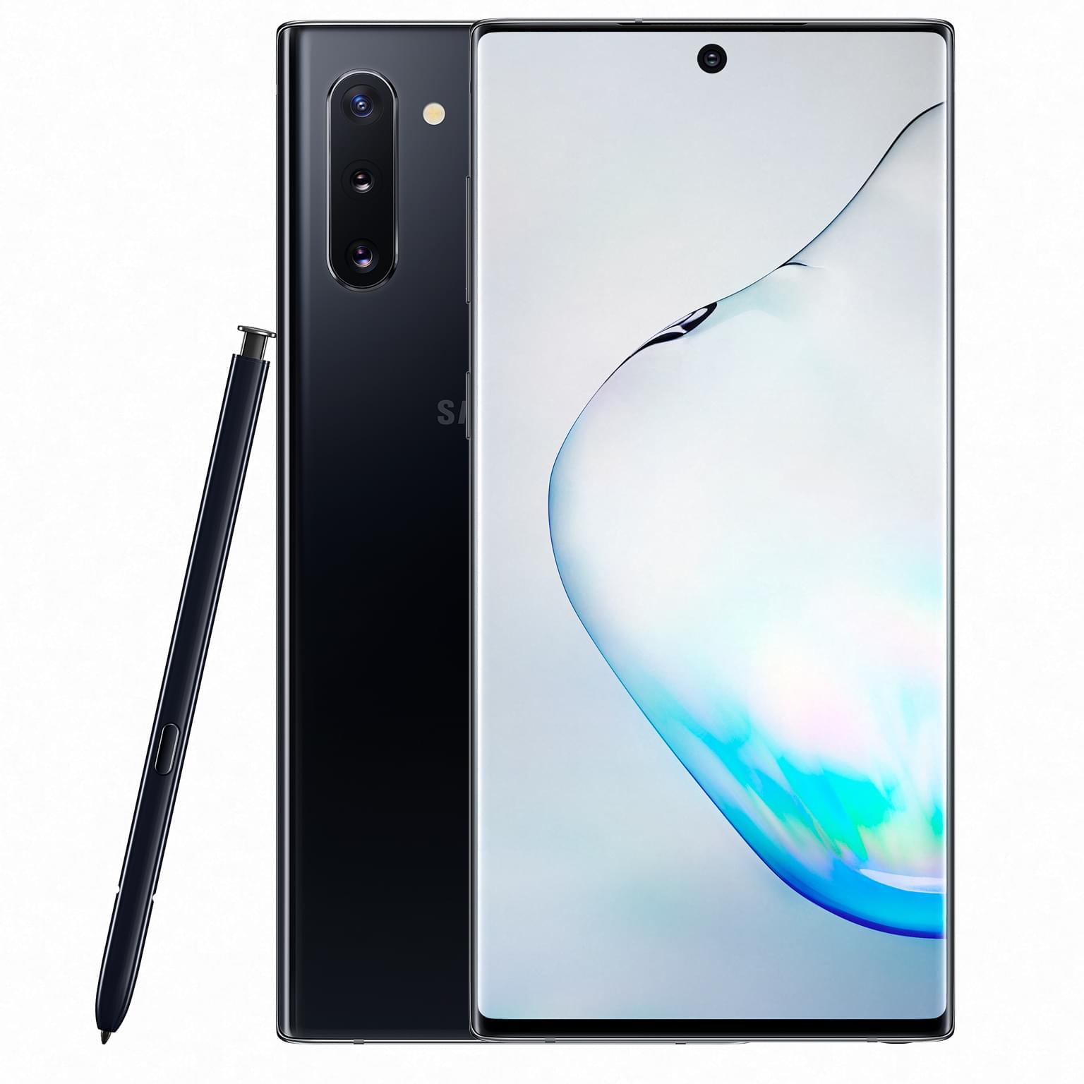 Смартфон Samsung Galaxy Note 10 256GB Black - купить по лучшей цене в  Алматы | интернет-магазин Технодом