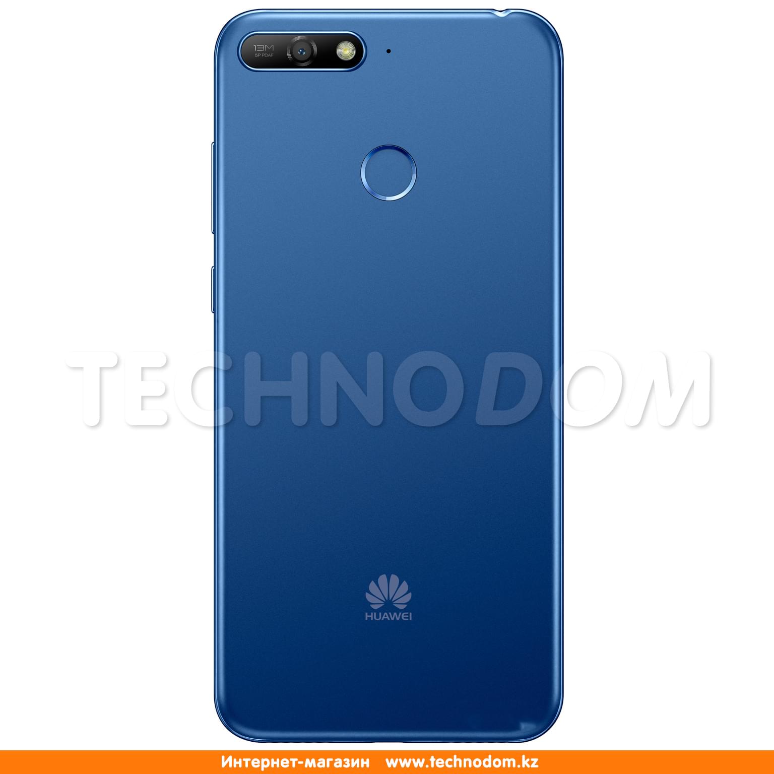 Смартфон HUAWEI Y6 Prime 2018 16GB Blue - купить по лучшей цене в Алматы |  интернет-магазин Технодом