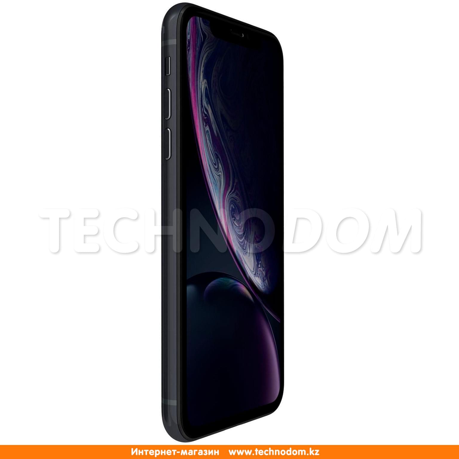 Смартфон Apple iPhone XR 64GB Black - купить по лучшей цене в Алматы |  интернет-магазин Технодом