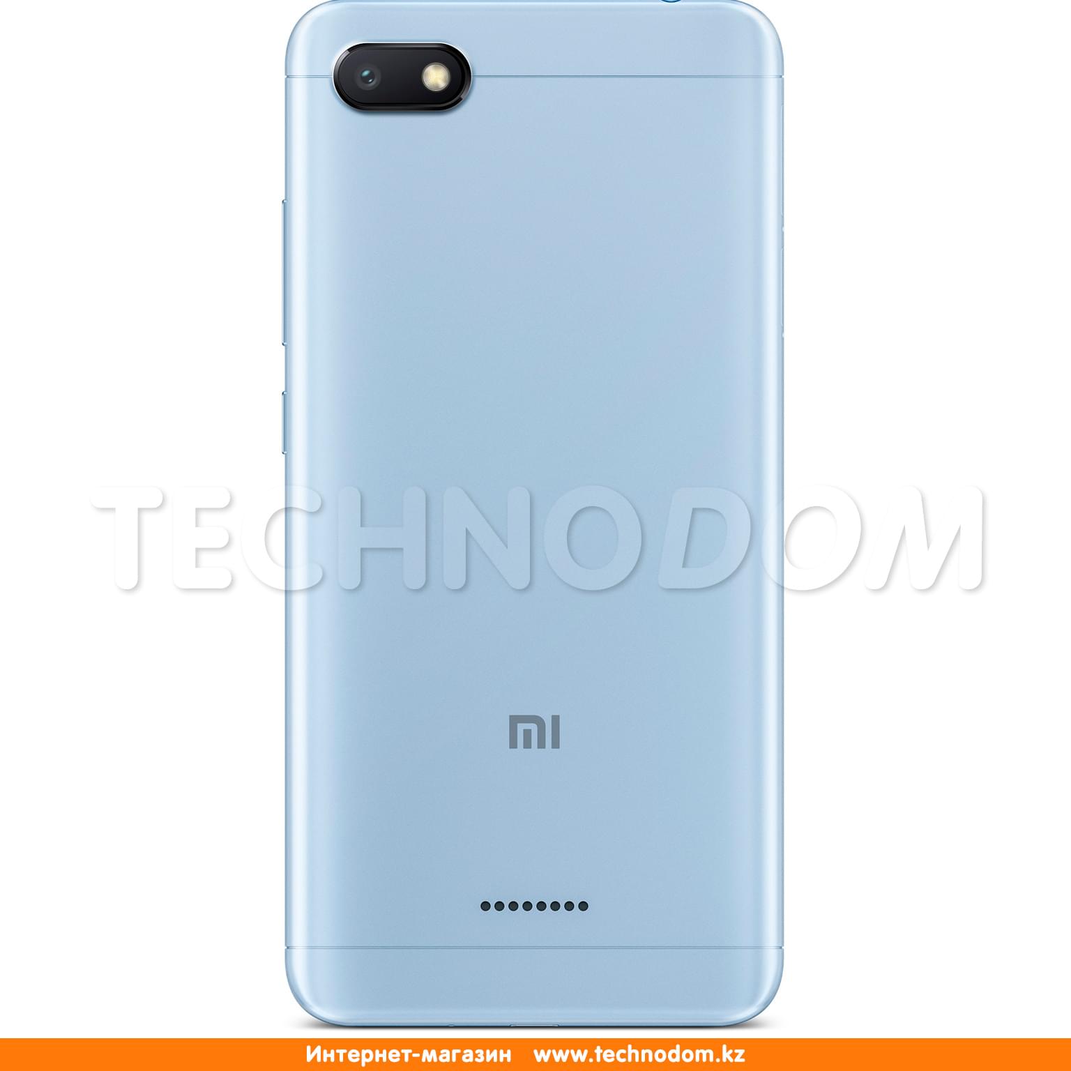 Смартфон Xiaomi Redmi 6A 16GB Blue - купить по лучшей цене в Алматы |  интернет-магазин Технодом