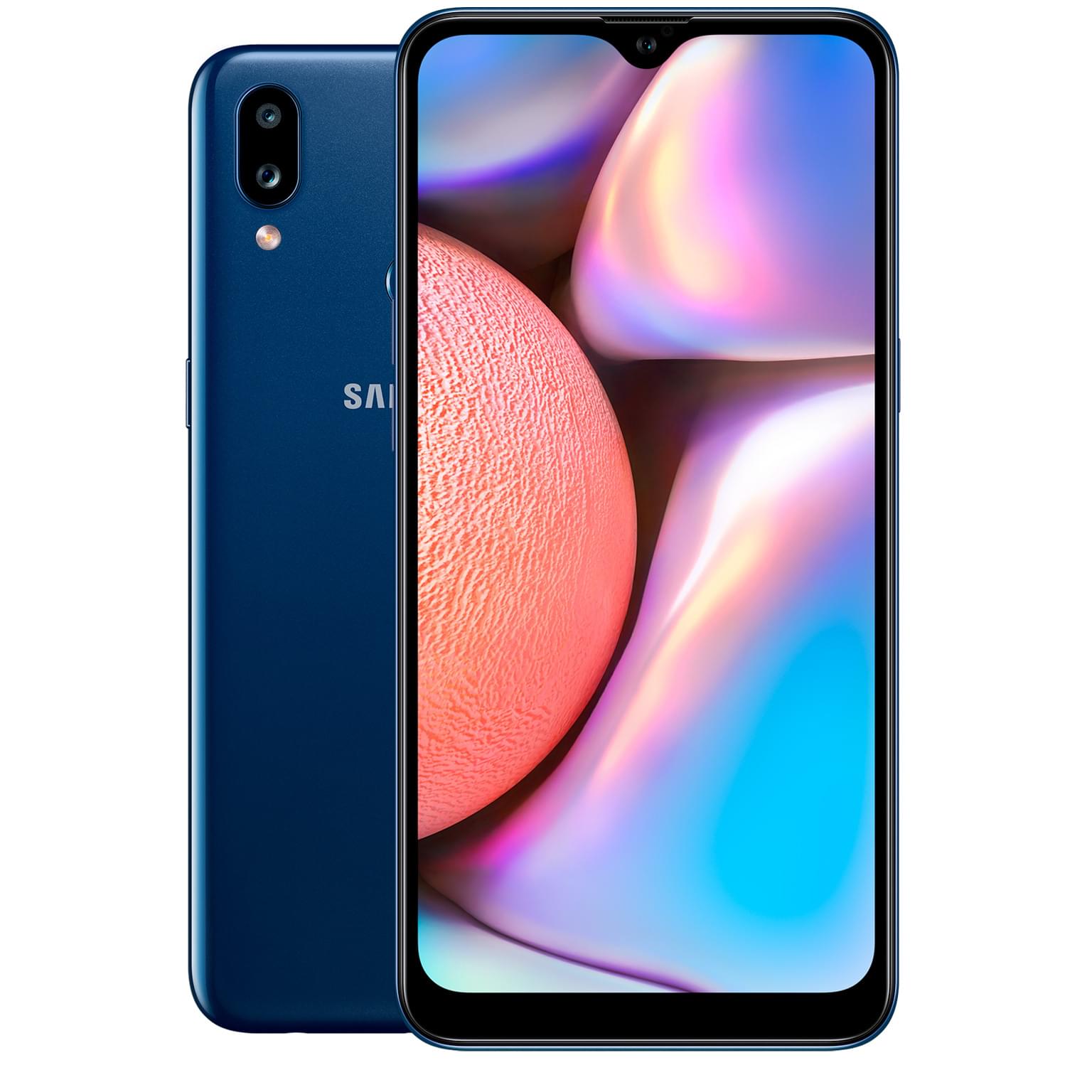 Смартфон Samsung Galaxy A10s 32GB Blue купить по лучшей цене в {{city}},  Казахстане | Интернет-магазин {{domain}}