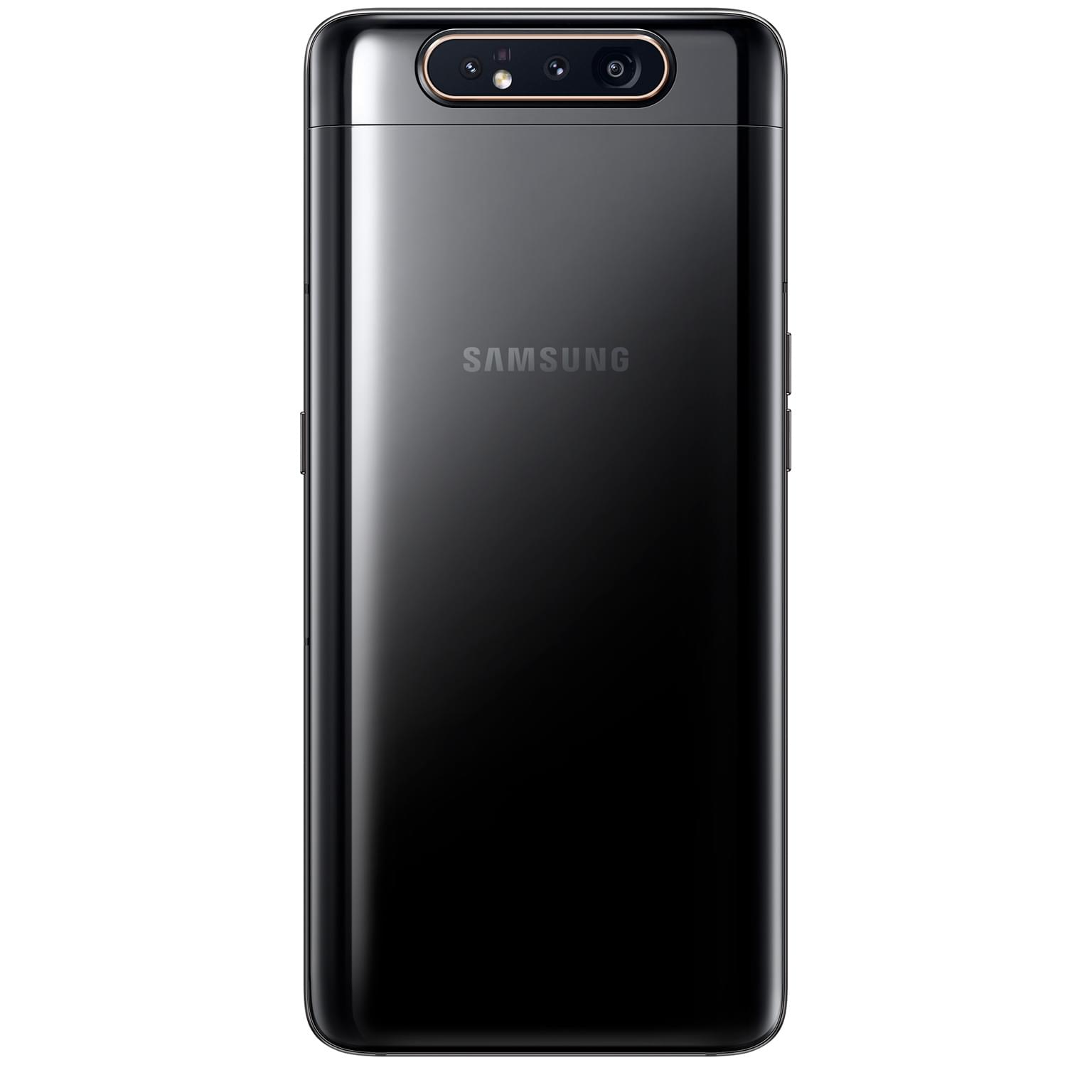 Смартфон Samsung Galaxy A80 128GB Black - купить по лучшей цене в Алматы |  интернет-магазин Технодом