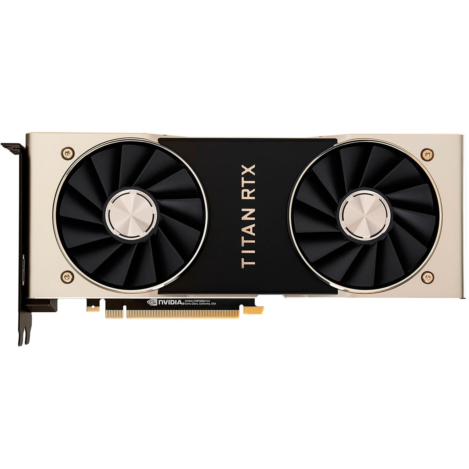 Видеокарта Nvidia GeForce Titan RTX 24Gb G6/384bit (HDMI+3DP)(900