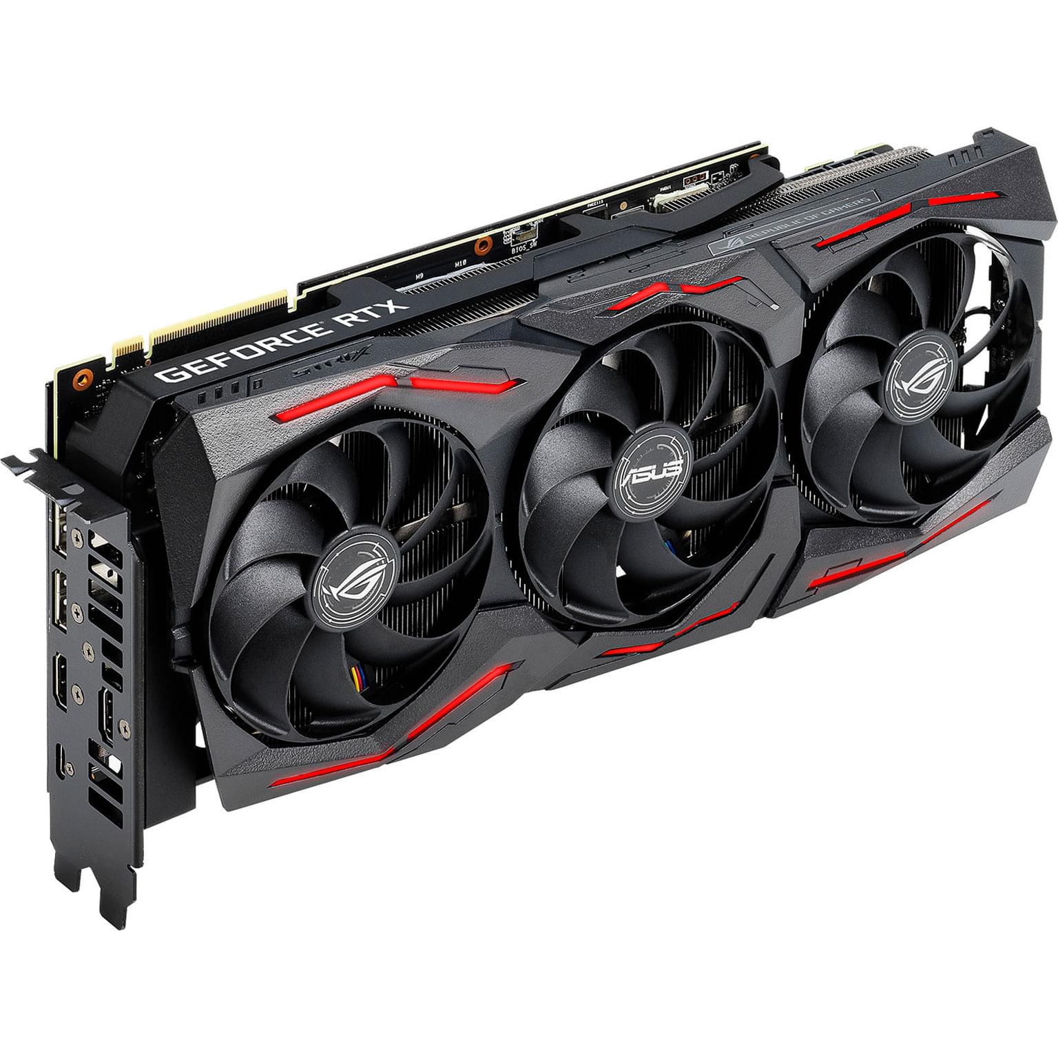 Видеокарта ASUS ROG STRIX RTX 2070 SUPER GM OC 8GB  256b/G6(2HDMI+2DP)(ROG-STRIX-RTX2070S-O8G-GAMING) - купить по лучшей цене в  Алматы | интернет-магазин Технодом