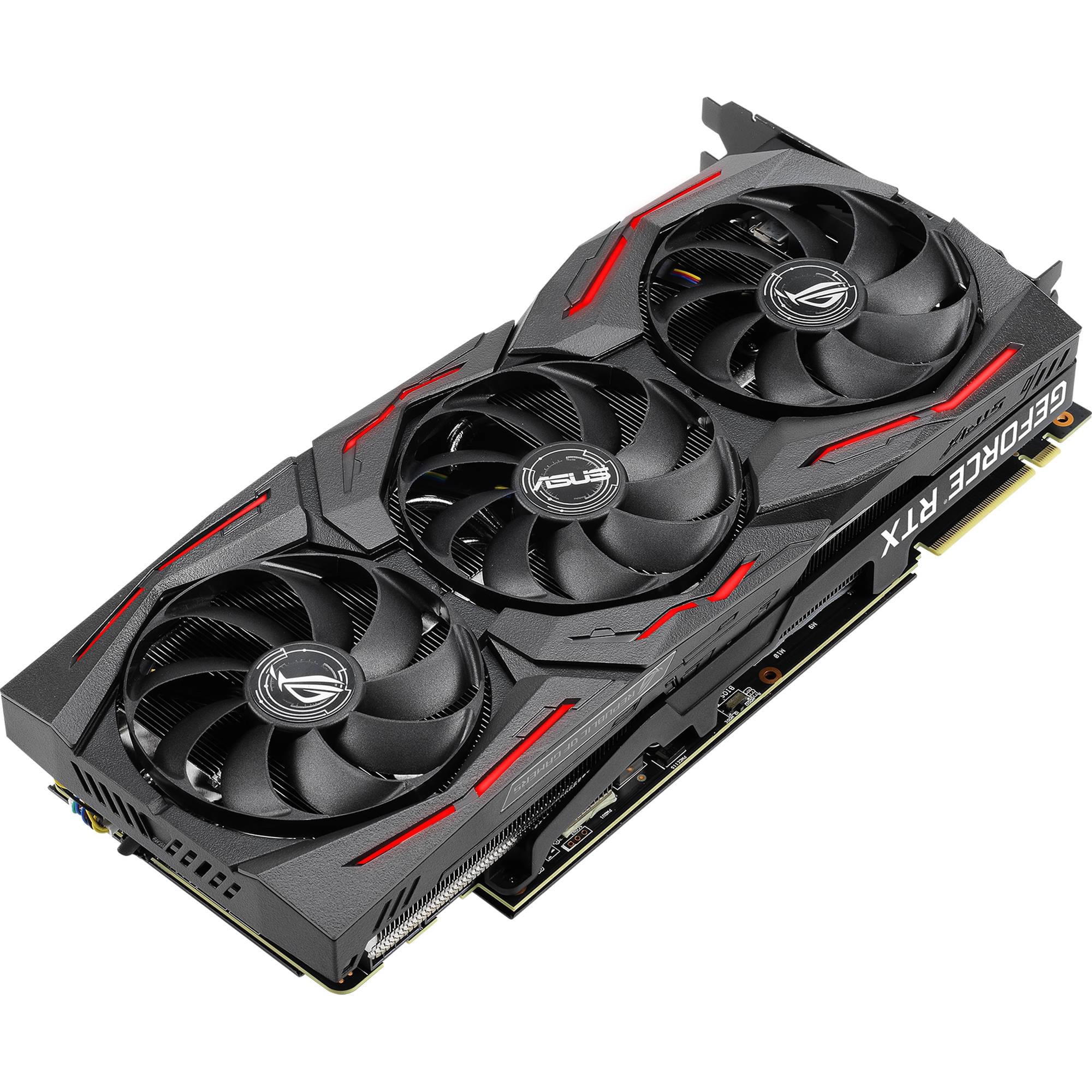 Видеокарта ASUS ROG STRIX RTX 2070 SUPER GM OC 8GB  256b/G6(2HDMI+2DP)(ROG-STRIX-RTX2070S-O8G-GAMING) - купить по лучшей цене в  Алматы | интернет-магазин Технодом