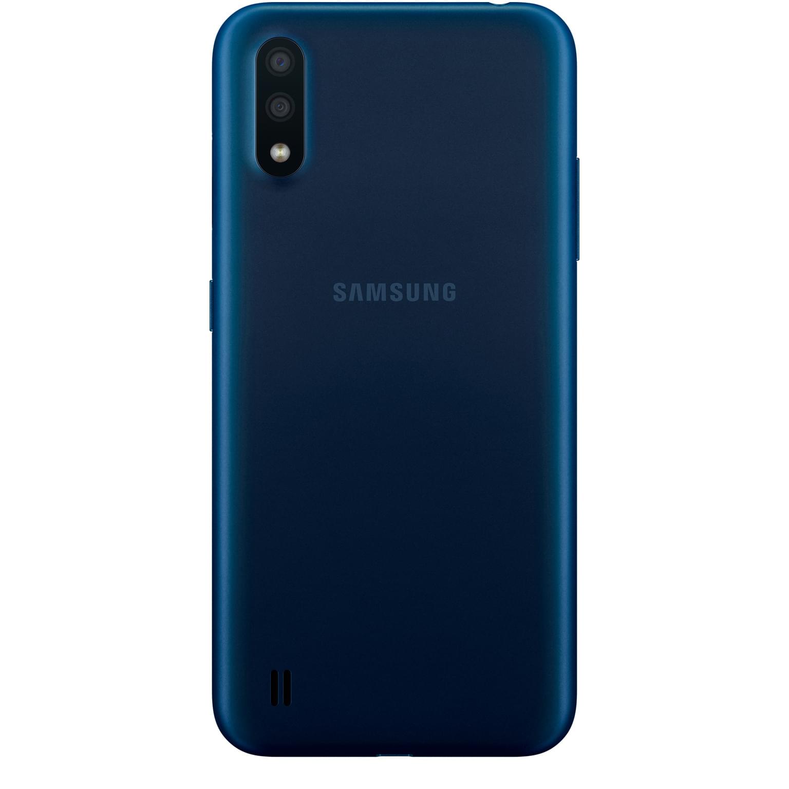 Смартфон Samsung Galaxy A01 16GB Blue купить по лучшей цене в {{city}},  Казахстане | Интернет-магазин {{domain}}