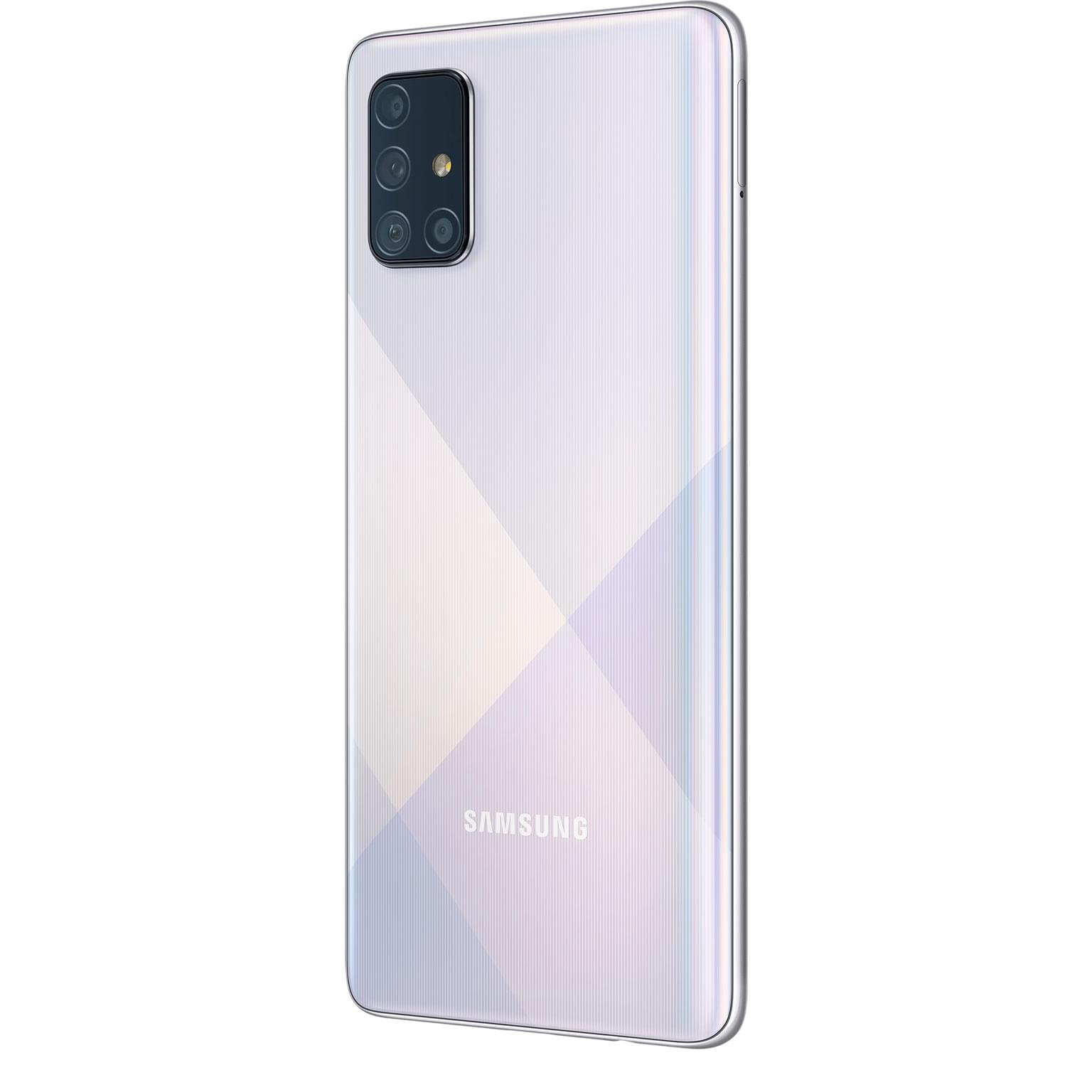 Смартфон Samsung Galaxy A71 128GB Silver характеристики, техническое  описание в интернет-магазине www.technodom.kz