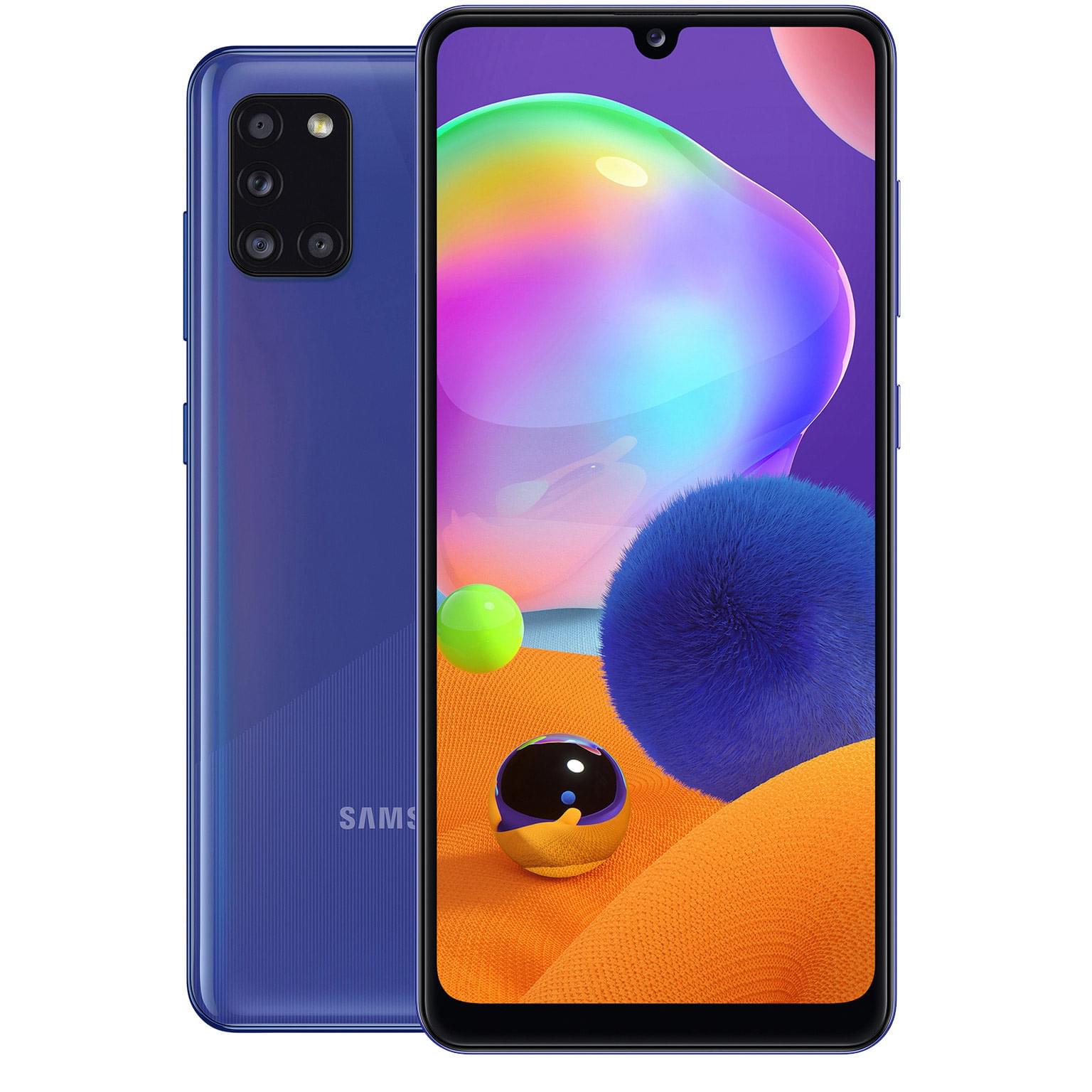 Смартфон Samsung Galaxy A31 64GB Blue - купить по лучшей цене в Алматы |  интернет-магазин Технодом