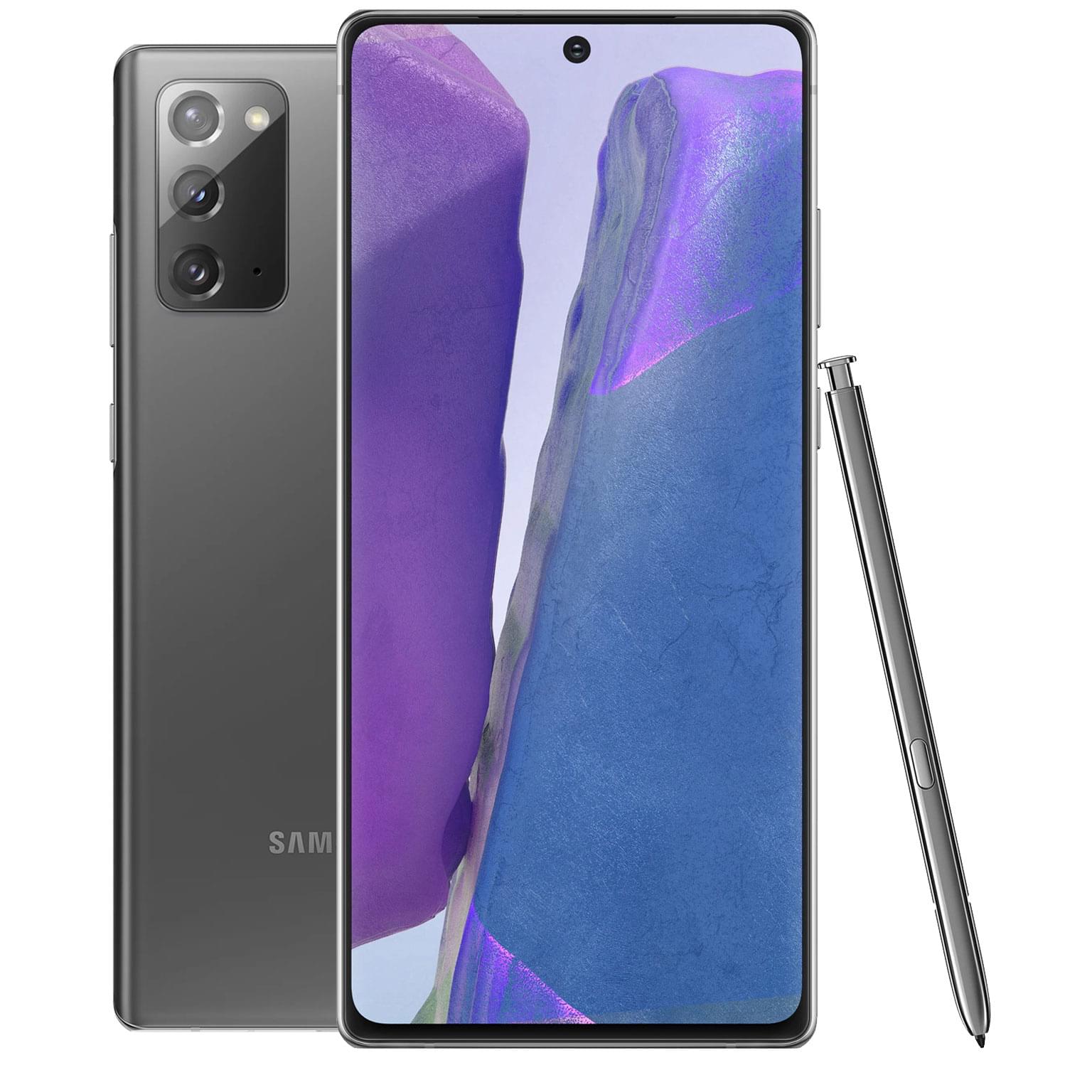 Смартфон Samsung Galaxy Note 20 256GB Gray - купить по лучшей цене в Алматы  | интернет-магазин Технодом