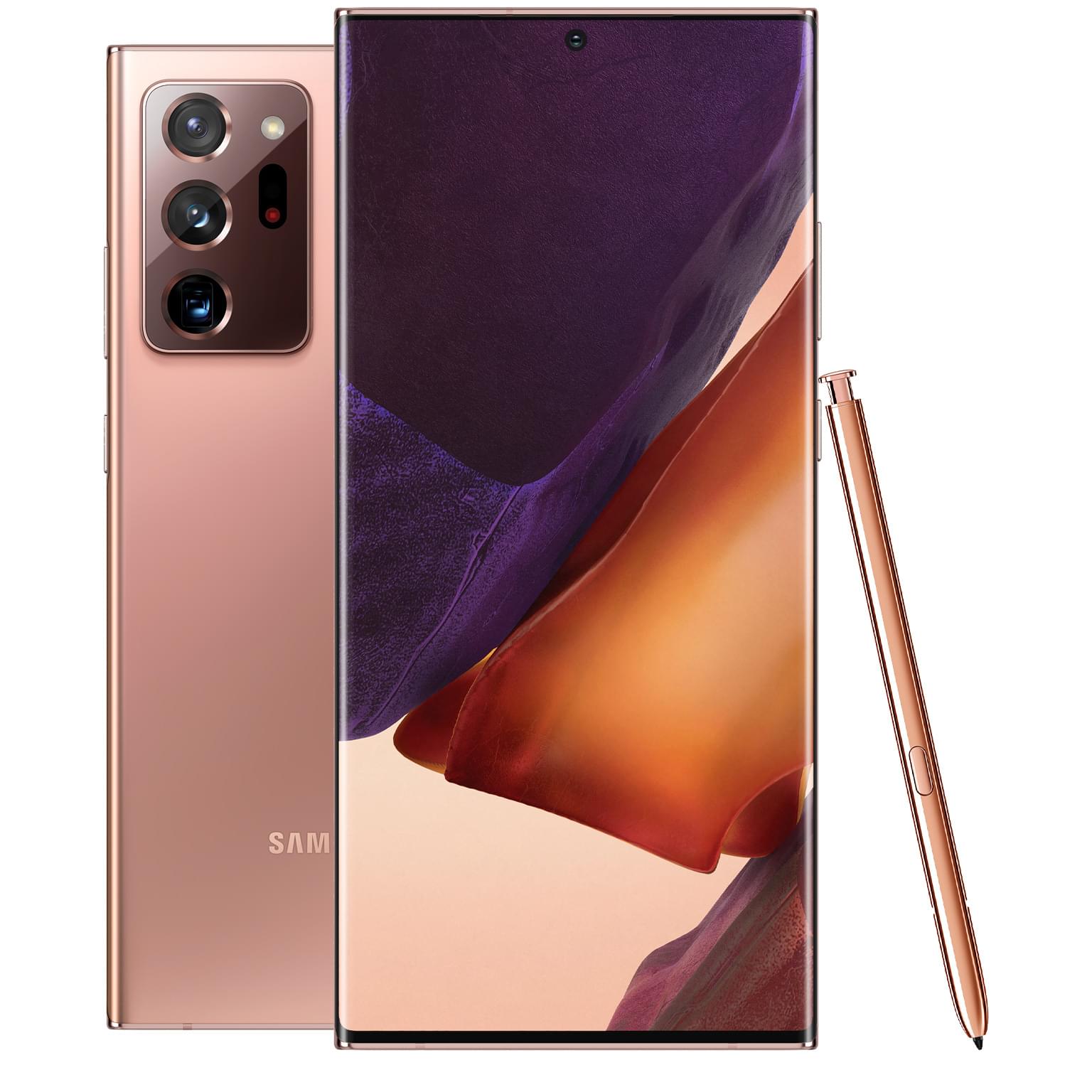 Смартфон Samsung Galaxy Note 20 Ultra 256GB Bronze - купить по лучшей цене  в Алматы | интернет-магазин Технодом