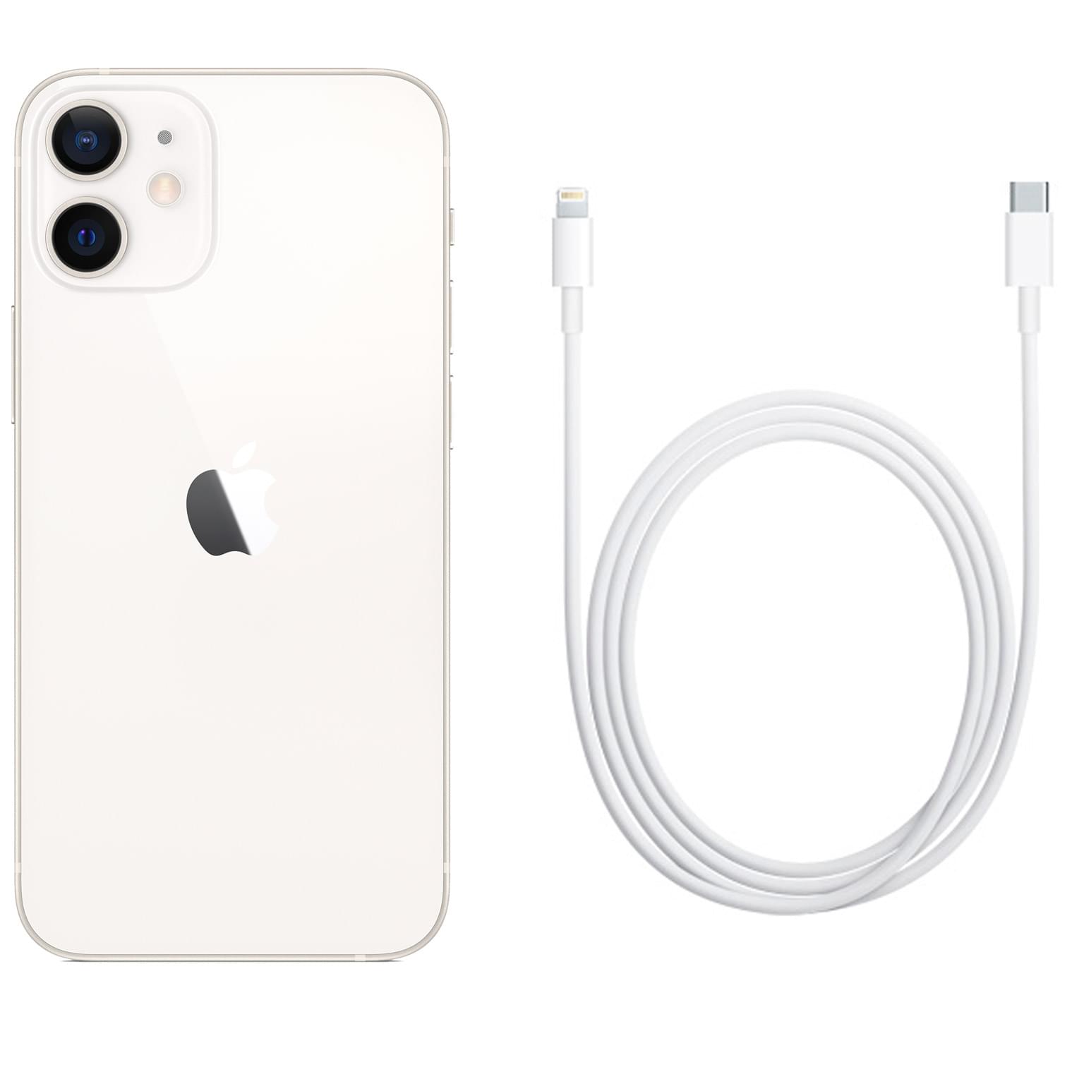 Смартфон Apple iPhone 12 mini 128GB White - купить по лучшей цене в Алматы  | интернет-магазин Технодом