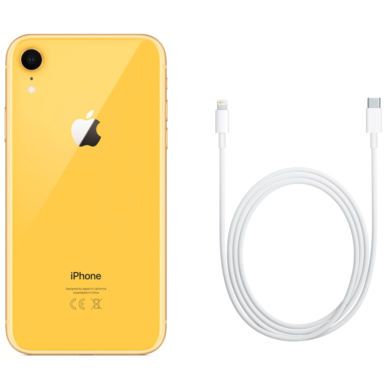 Смартфон Apple iPhone XR 128GB Yellow - купить по лучшей цене в