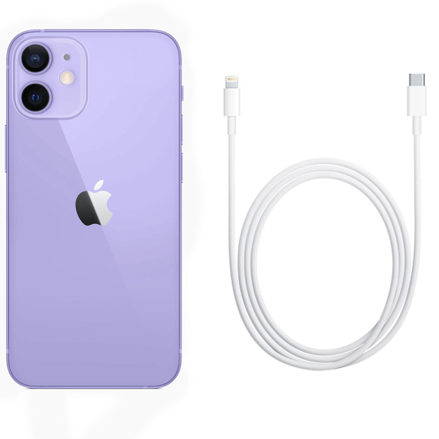 Смартфон Apple iPhone 12 mini 128GB Purple - купить по лучшей цене в Алматы  | интернет-магазин Технодом