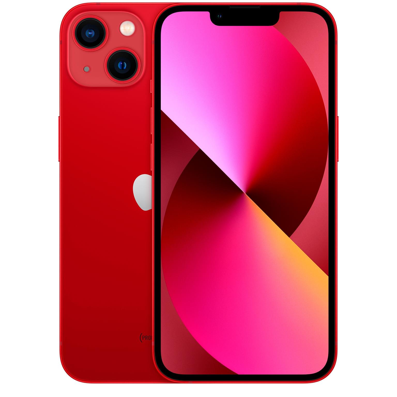 Смартфон Apple iPhone 13 128GB Red - купить по лучшей цене в Алматы |  интернет-магазин Технодом