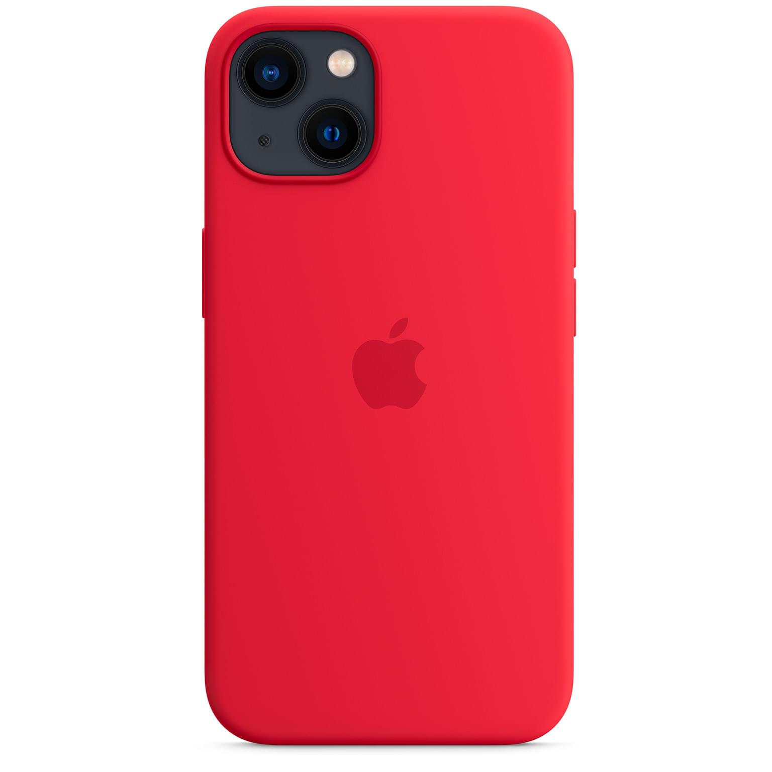 Чехол для iPhone 13, Silicone Case with MagSafe, (PRODUCT)RED (MM2C3ZM/A) -  купить по лучшей цене в Алматы | интернет-магазин Технодом