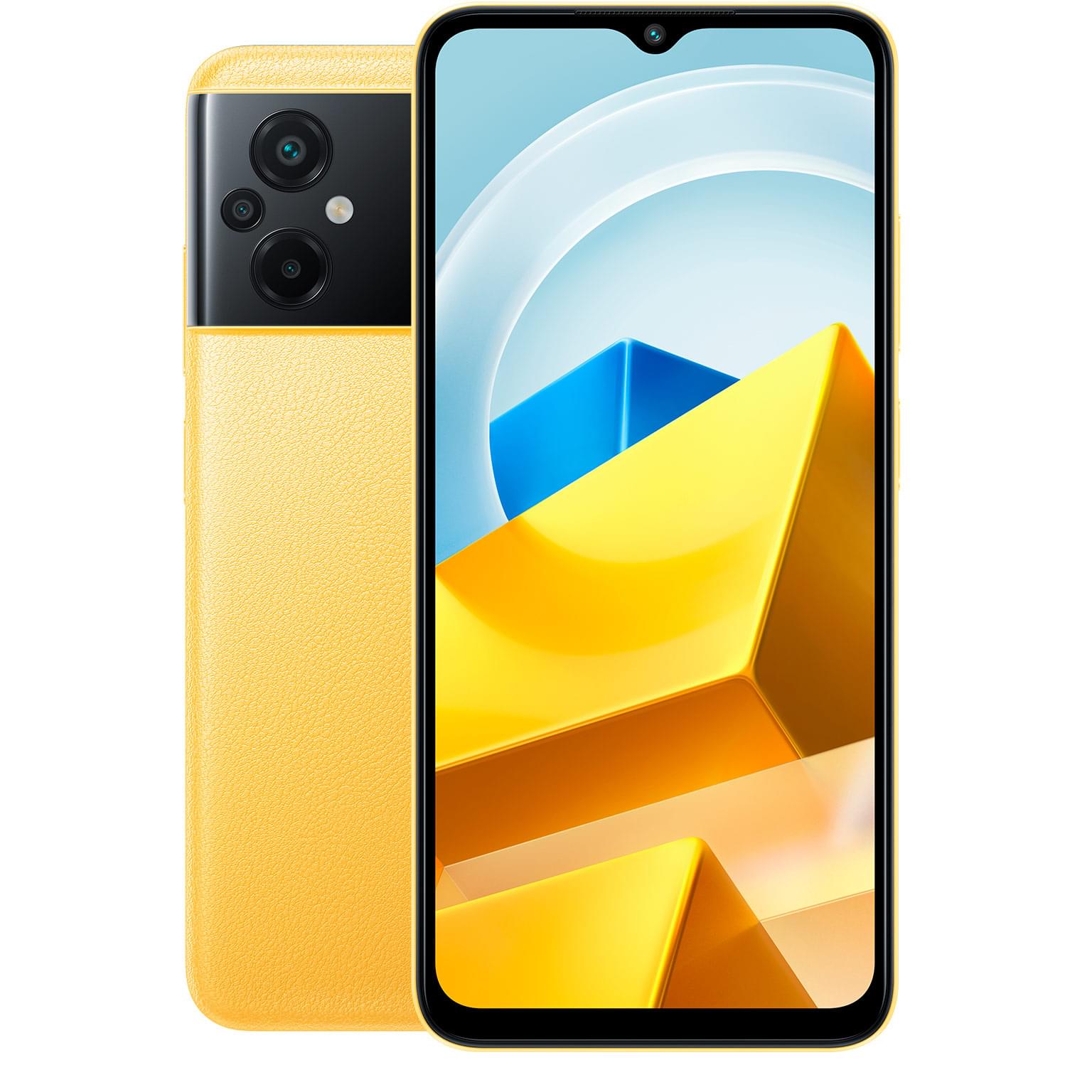 Смартфон Poco M5 64GB Yellow - купить по лучшей цене в Алматы |  интернет-магазин Технодом