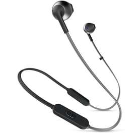 Наушники Вставные с Микрофоном JBL Bluetooth JBLT205BT, Black фото