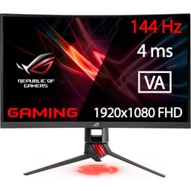 Монитор Игровой 27" Asus ROG STRIX XG27VQ 1920x1080 16:9 VA 144ГЦ (HDMI+DVI+VGA) Curved Black фото