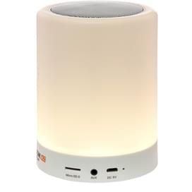 Bluetooth Neo кіріктірілген шамы бар колонкасы, White (M12007) фото