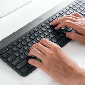 Клавиатура беспроводная USB/BT Logitech CRAFT, Black, 920-008505 фото