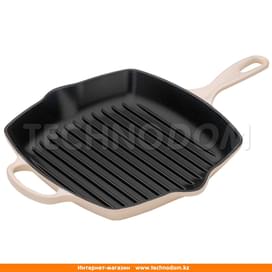 LE CREUSET S 20183266800422 шойыннан жасалған гриль-табасы, Бадам 26 см фото
