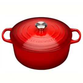 Кастрюля круглая 28см чугун Вишня S 21177280602430 LE CREUSET фото