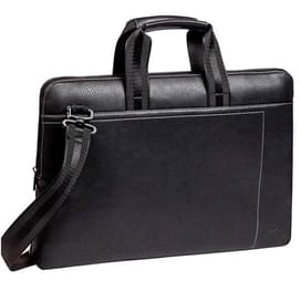 Сумка для ноутбука 15.6" Rivacase Orly, Black, полиуретан (8930) фото
